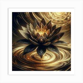 Lotus Flower 126 Art Print