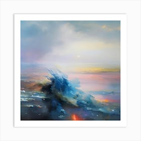 Explorers 'Sunrise' 1 Art Print