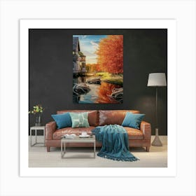 Transform Everyday Scenes Into Vivid Paintingss (4) Art Print