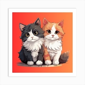 cute kitten 6 Art Print