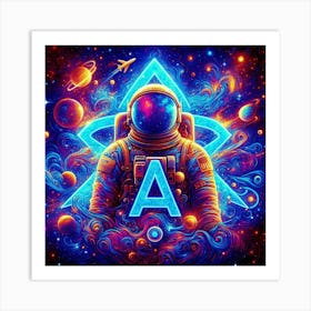 "A" Logo Collection [Risky Sigma] Art Print