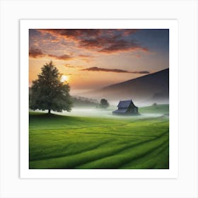 Peaceful Landscapes Photo (77) Art Print