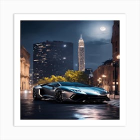 Lamborghini Art Print