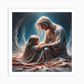 Blood Of Jesus 1 Art Print