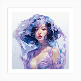 Asian Girl 2 Art Print