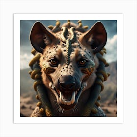 Hyena Art Print