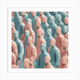 Terracotta Warriors Art Print