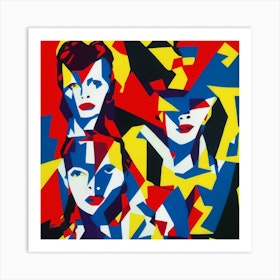 Bowie Matisse Art Print