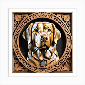 Golden Retriever Art Print