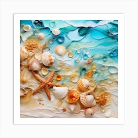 Sea Shells 4 Art Print