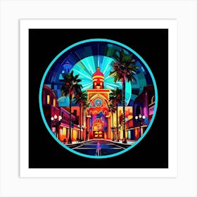 Disneyland Art Print