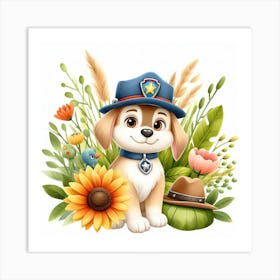 Paw Patrol 3 Art Print