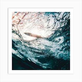 Underwater Seascape Art Print