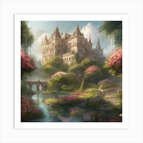 Fairytale Castle 13 Art Print