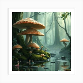 Fairy Forest Art Print