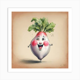 Radish 1 Art Print