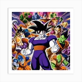 Dragon Ball Super 7 Art Print