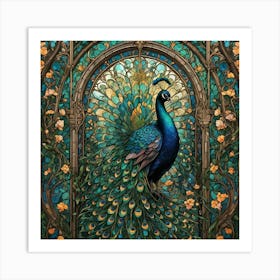 Peacock 15 Art Print