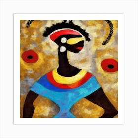 African Art #15 Art Print