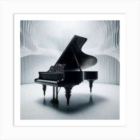 Grand Piano Art Print