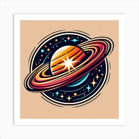 Saturn 2 Art Print