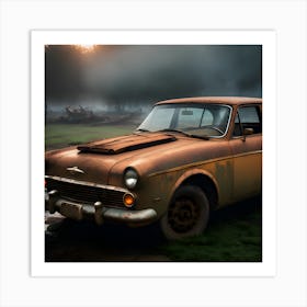 Old Car 1 Art Print