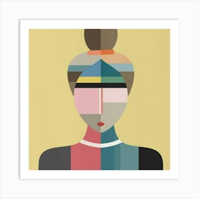 Woman'S Head 1 Art Print