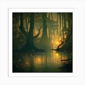 Forest 10 Art Print