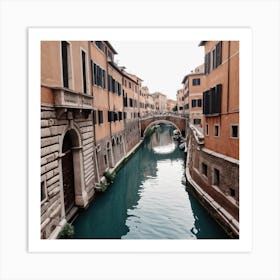 Canal Art Print