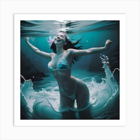 Mermaid 2 Art Print