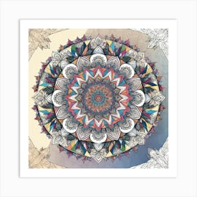 Mandala Art Print