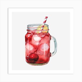 Cherry Margarita 11 Art Print