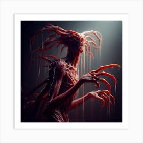 Creature Of The Night 1 Art Print