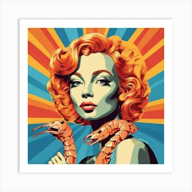 Marilyn Monroe 3 Art Print