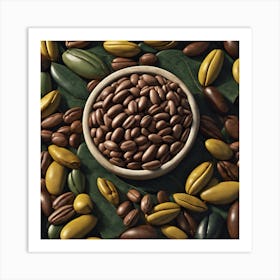 Coffee Beans 295 Art Print