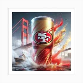 San Francisco 49ers 15 Art Print