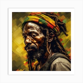 Reggae Artist 2 Art Print