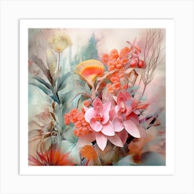 Flowers In A Vase Art Print