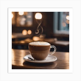 A Cup Of Coffe 0 Art Print