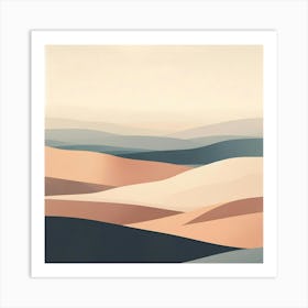 Abstract Landscape 1 Art Print