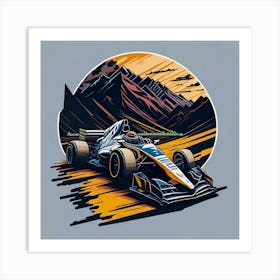 Artwork Graphic Formula1 (50) Art Print