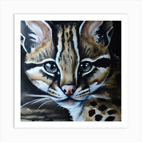 Beautiful Little Leopard Art Print