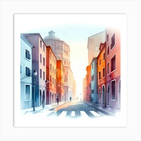 Venice City Street Art Print