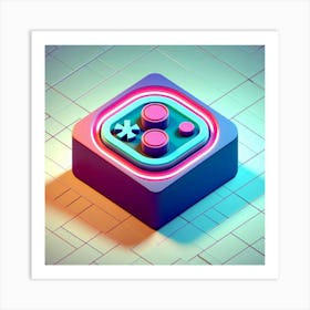 Game Controller Art Print