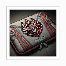 Sovereign Flame Laptop Sleeve Art Print