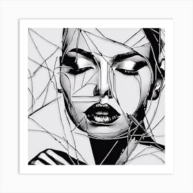 Portrait Of A Woman 5 Art Print