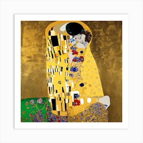 Kiss By Gustav Klimt 10 Art Print