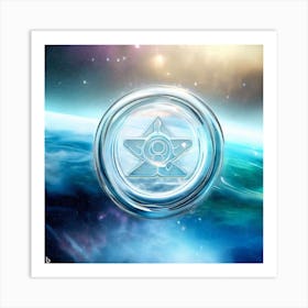 Spacecraft Logo Art Print