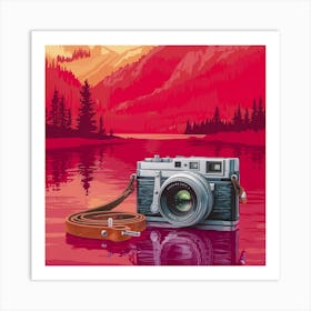 Camera In The Mountains Poster