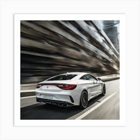 Mercedes-Benz C63 Coupe Art Print